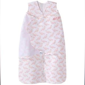 HALO 100% Cotton Sleepsack Swaddle 3-Way Wearable Blanket TOG 1.5 Small 3-6 Mon
